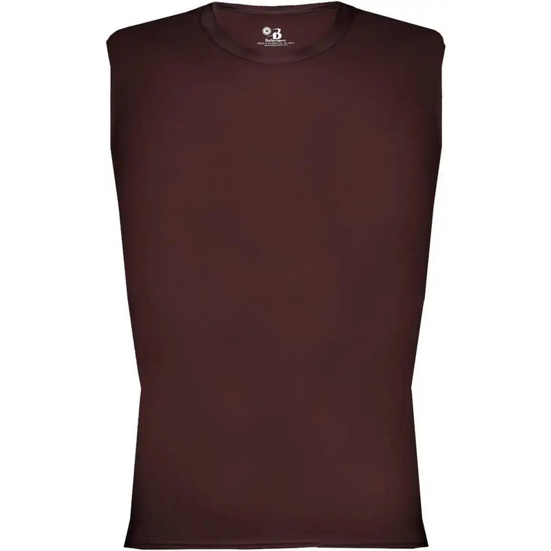 Badger Sport 4631 Pro-Compression Sleeveless – Maroon