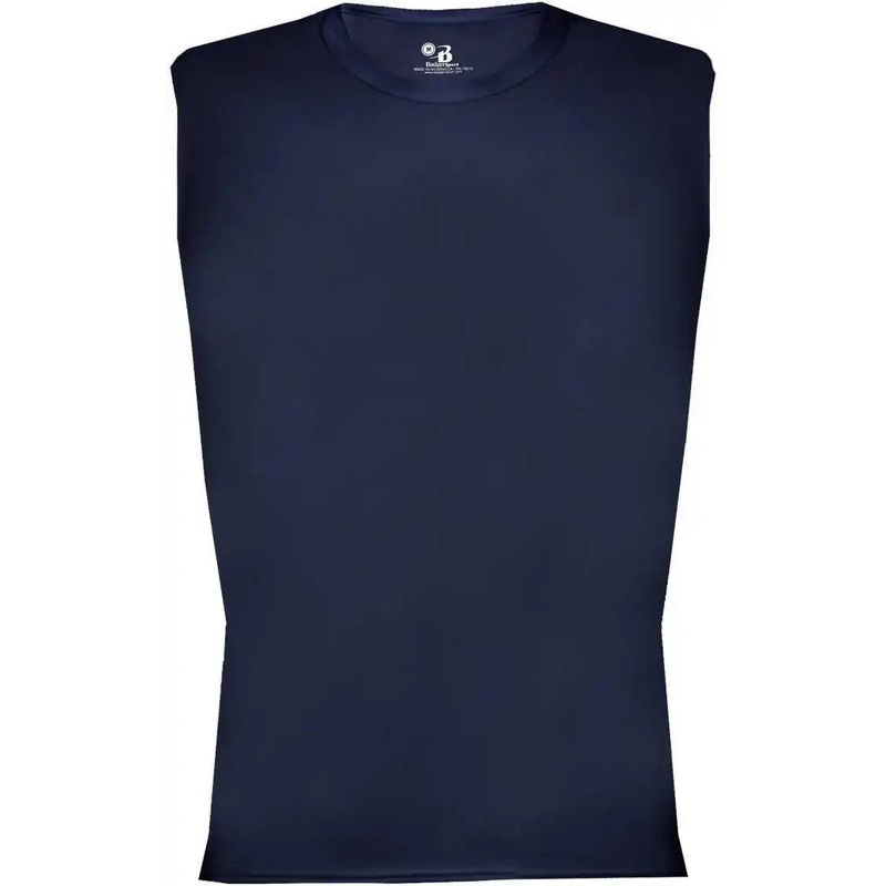 Badger Sport 4631 Pro-Compression Sleeveless – Navy