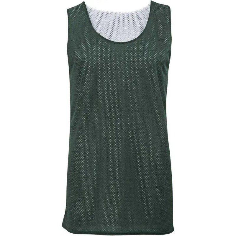 Badger Sport 8529 Mesh Reversible Tank – Forest White