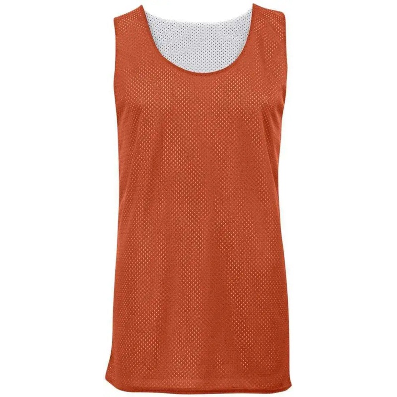 Badger Sport 8529 Mesh Reversible Tank – Orange White