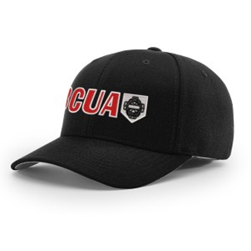 BCUA Logo Black Umpire Hats|4-Stitch Plate|6-Stitch Combo|8-Stitch Base|Flex Fit S/M (7 – 7 3/8)|Flex Fit L/XL (7 3/8 – 8)|6 7/8|7|7 1/8|7 1/4|7 3/8|7 1/2|7 5/8|7 3/4