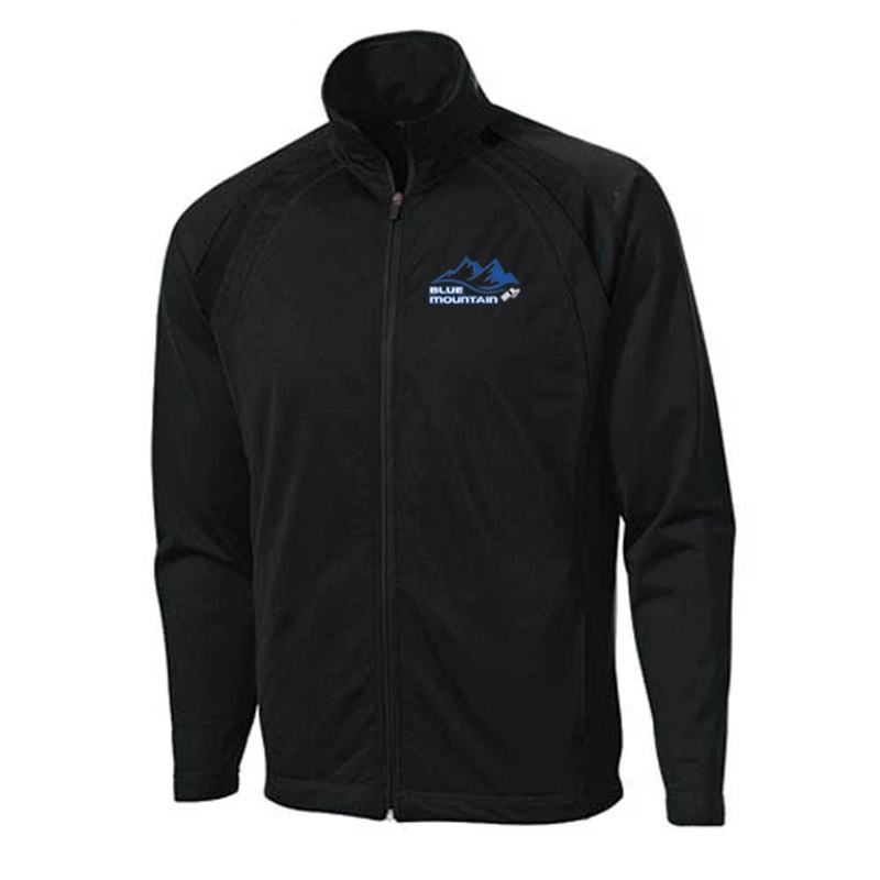 Blue Mountain Logo Stand-Up Collar Referee Jacket