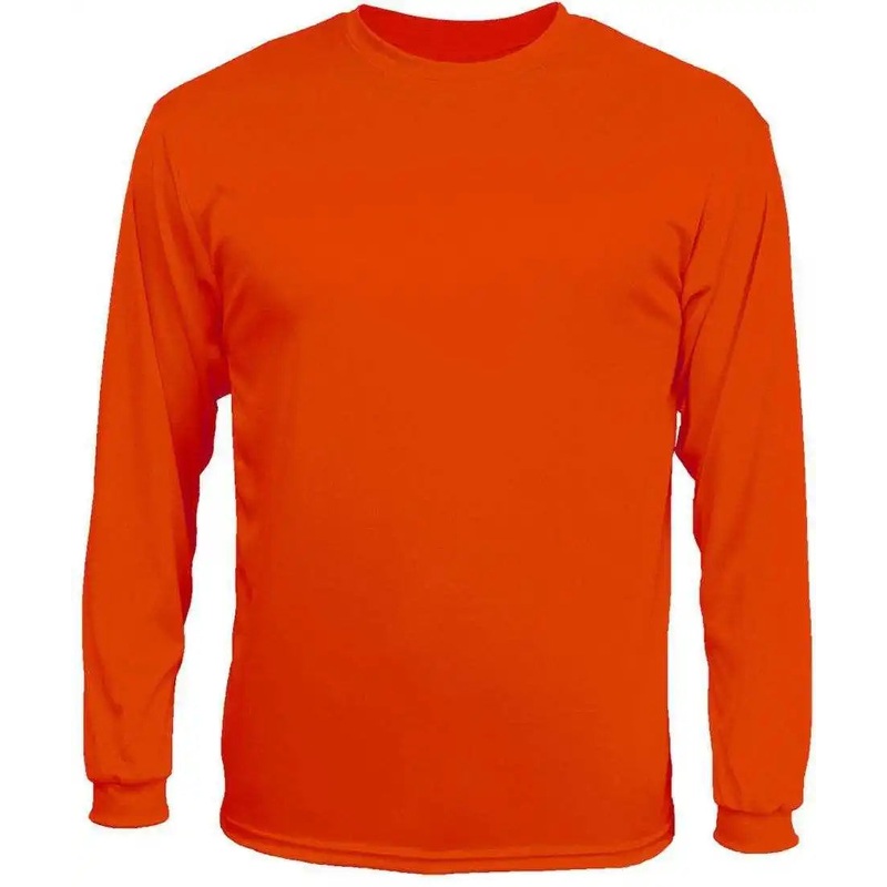 C2 Sport 5104 Long Sleeve Performance Tee – Orange