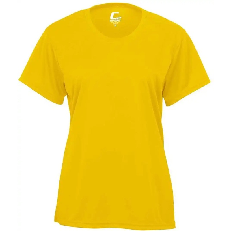 C2 Sport 5600 Ladies Tee – Gold