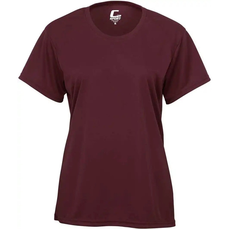 C2 Sport 5600 Ladies Tee – Maroon