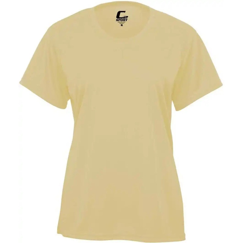 C2 Sport 5600 Ladies Tee – Vegas Gold