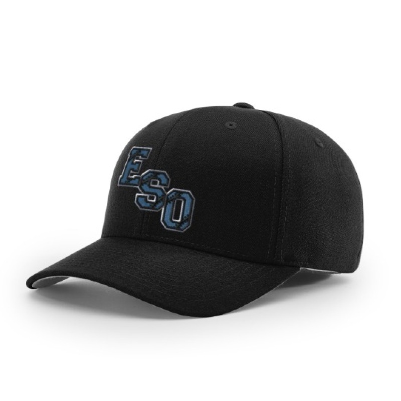 ESO Logo Baseball Umpire Hats|Flex Fit S/M (7 – 7 3/8)|Flex Fit L/XL (7 3/8 – 8)|6 7/8|7|7 1/8|7 1/4|7 3/8|7 1/2|7 5/8|7 3/4|4-Stitch Plate|6-Stitch Combo|8-Stitch Base