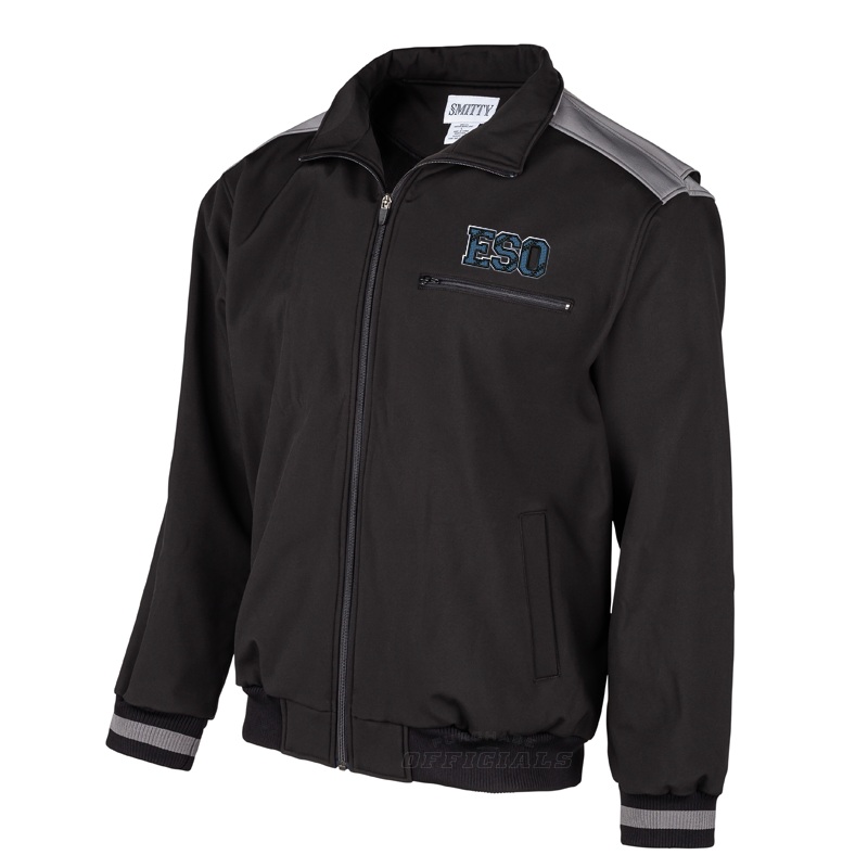 ESO Logo MLB Full Zip Thermal Fleece Umpire Jacket