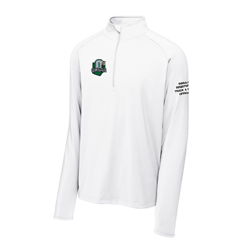 OHSAA Track 1/4 Zip Pullover|X-Small|Small|Medium|Large|X-Large|XX-Large|3X-Large|4X-Large
