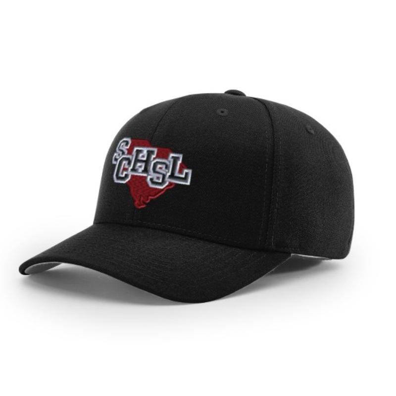 SCHSL Logo Black Umpire Hats|4-Stitch Plate|6-Stitch Combo|8-Stitch Base|Flex Fit S/M (7 – 7 3/8)|Flex Fit L/XL (7 3/8 – 8)|6 7/8|7|7 1/8|7 1/4|7 3/8|7 1/2|7 5/8|7 3/4
