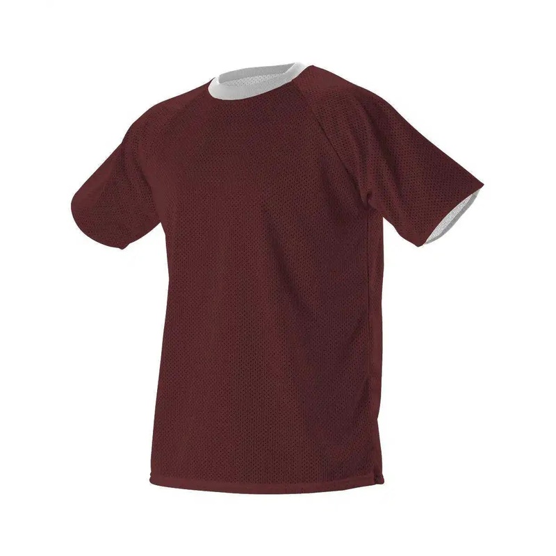 Alleson Athletic 56REV Adult Extreme Mesh Reversible Jersey – Maroon White