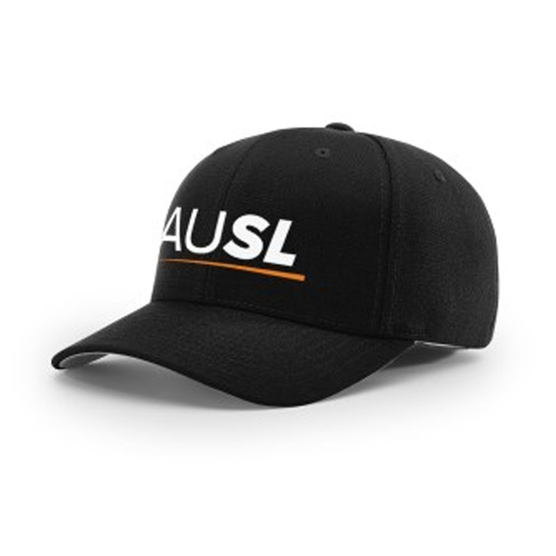 AUSL Logo Umpire Hats|4-Stitch Plate|6-Stitch Combo|8-Stitch Base|Flex Fit S/M (7 – 7 3/8)|Flex Fit L/XL (7 3/8 – 8)|6 7/8|7|7 1/8|7 1/4|7 3/8|7 1/2|7 5/8|7 3/4