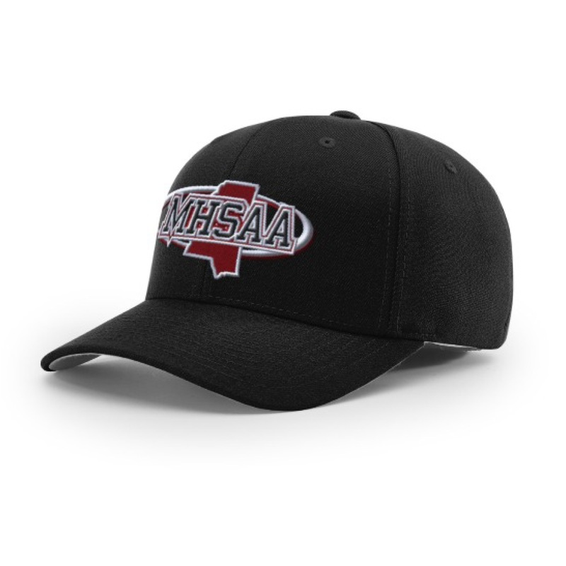 Mississippi Logo Black Baseball Umpire Hats