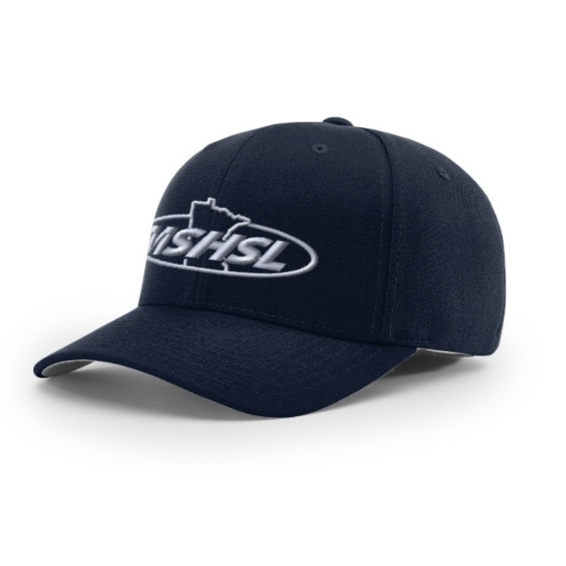 MSHSL Logo Navy Umpire Hats|4-Stitch Plate|6-Stitch Combo|8-Stitch Base|Flex Fit S/M (7 – 7 3/8)|Flex Fit L/XL (7 3/8 – 8)|6 5/8|6 3/4|6 7/8|7|7 1/8|7 1/4|7 3/8|7 1/2|7 5/8|7 3/4|7 7/8