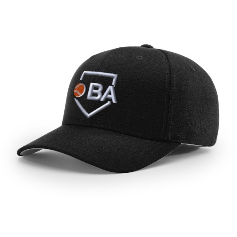 OBA Logo Baseball Umpire Hats|4-Stitch Plate|6-Stitch Combo|8-Stitch Base|Flex Fit S/M (7 – 7 3/8)|Flex Fit L/XL (7 3/8 – 8)|6 7/8|7|7 1/8|7 1/4|7 3/8|7 1/2|7 5/8|7 3/4