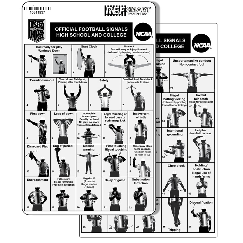 Plastic Signal Card (Bulk 12 Cards)
