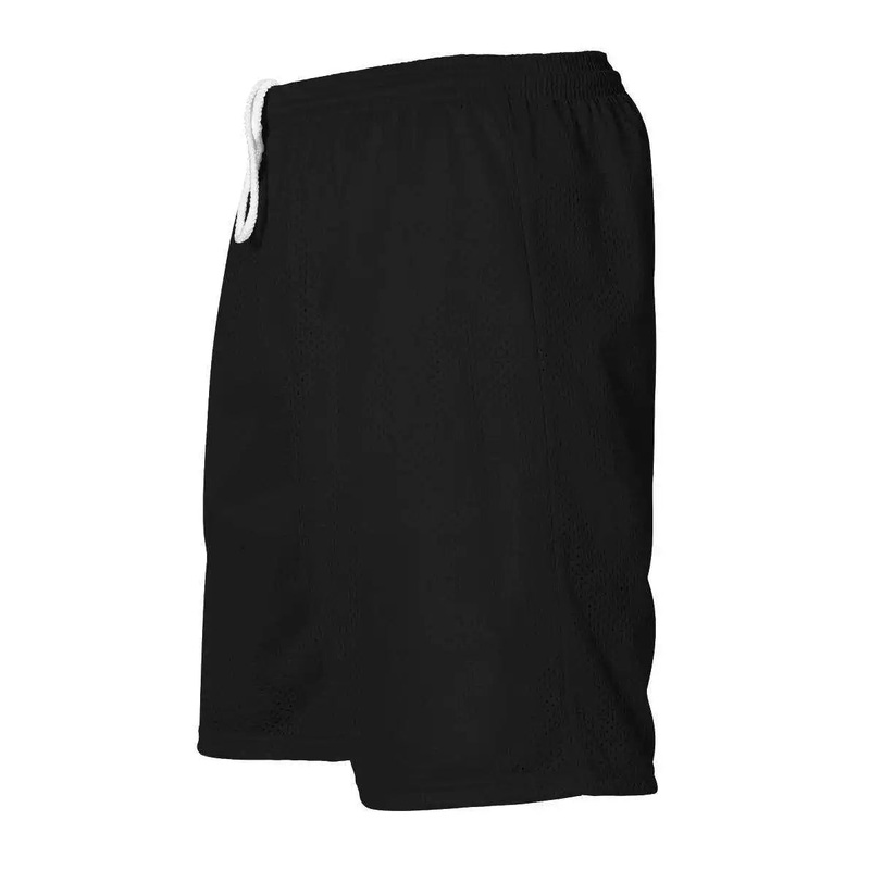 Alleson Athletic 566PY Youth Extreme Mesh Unisex Short – Black
