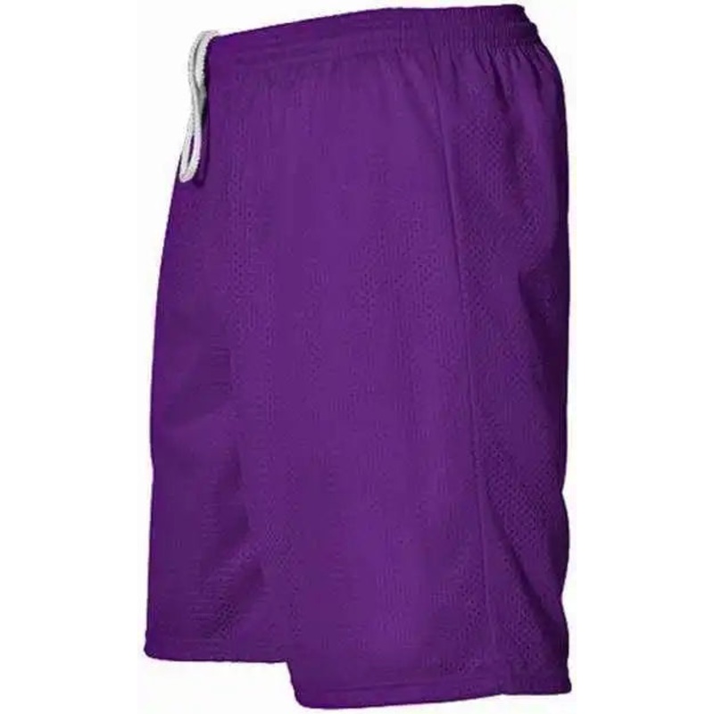 Alleson Athletic 567P Adult Mesh Unisex Short – Purple