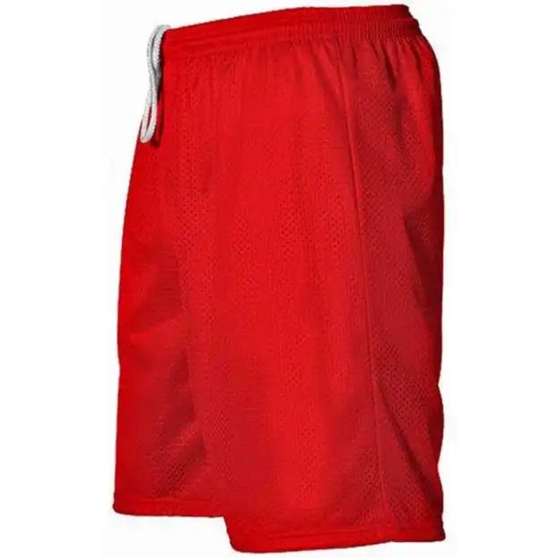 Alleson Athletic 567P Adult Mesh Unisex Short – Scarlet