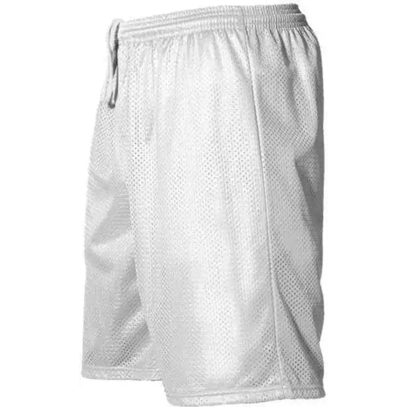 Alleson Athletic 567P Adult Mesh Unisex Short – White