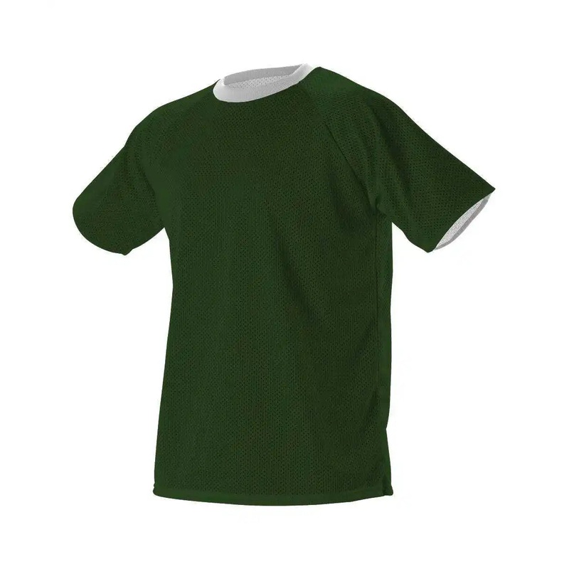 Alleson Athletic 56REVY Youth Extreme Mesh Reversible Jersey – Forest White