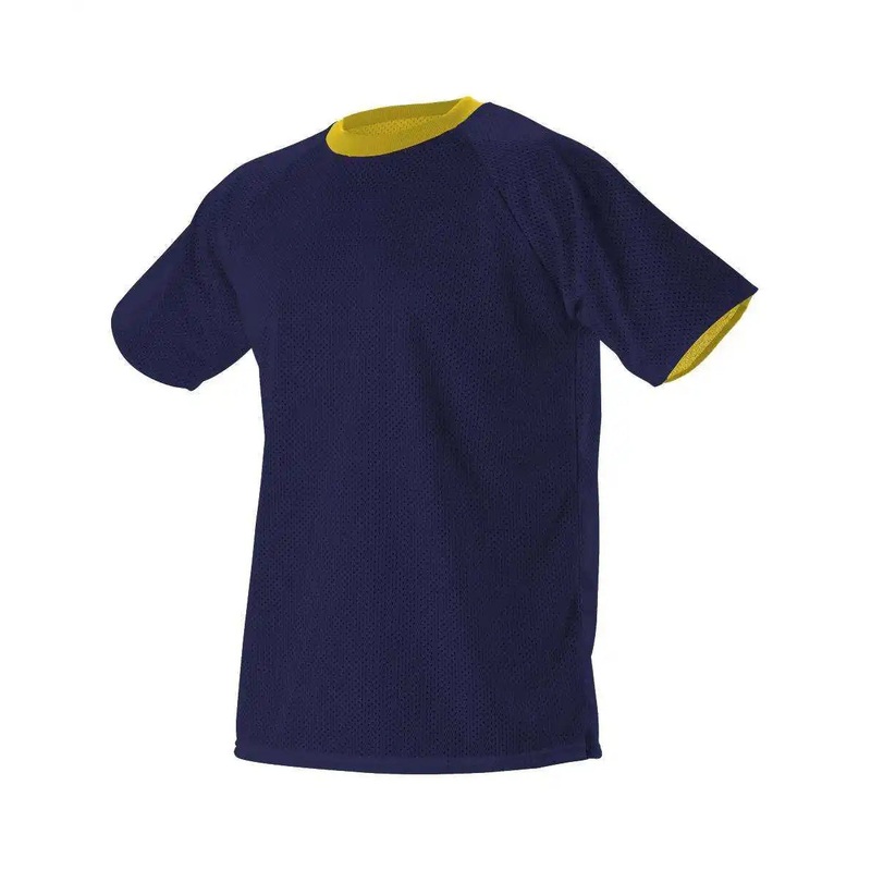 Alleson Athletic 56REVY Youth Extreme Mesh Reversible Jersey – Navy Gold