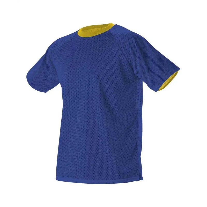 Alleson Athletic 56REVY Youth Extreme Mesh Reversible Jersey – Royal Gold