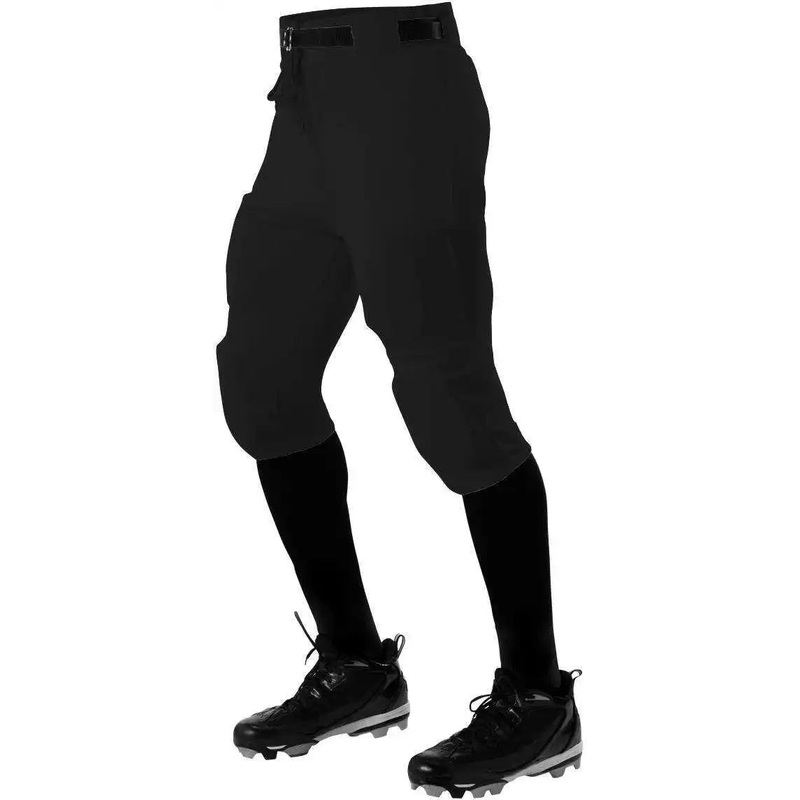 Alleson Athletic 610SL Adult Practice Football Pant (Pads Not Included) – Black
