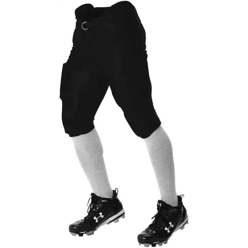 Alleson Athletic 681Y Youth Integrated Football Pant – Black