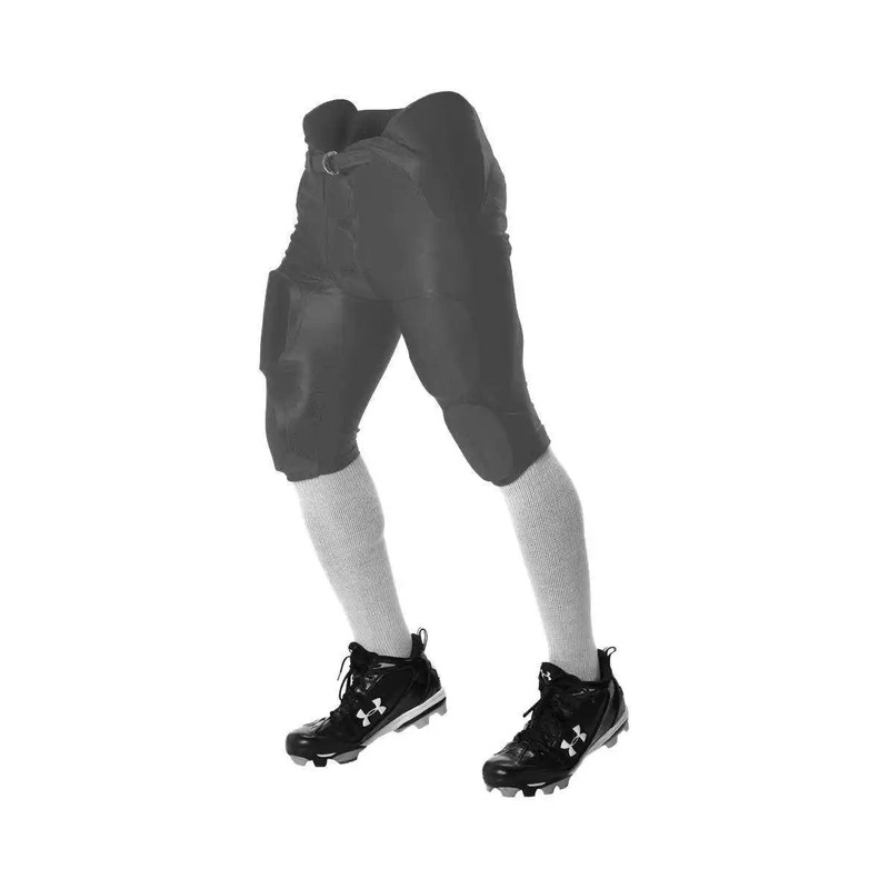 Alleson Athletic 681Y Youth Integrated Football Pant – Charcoal