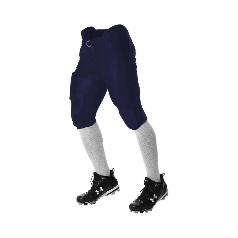Alleson Athletic 681Y Youth Integrated Football Pant – Navy