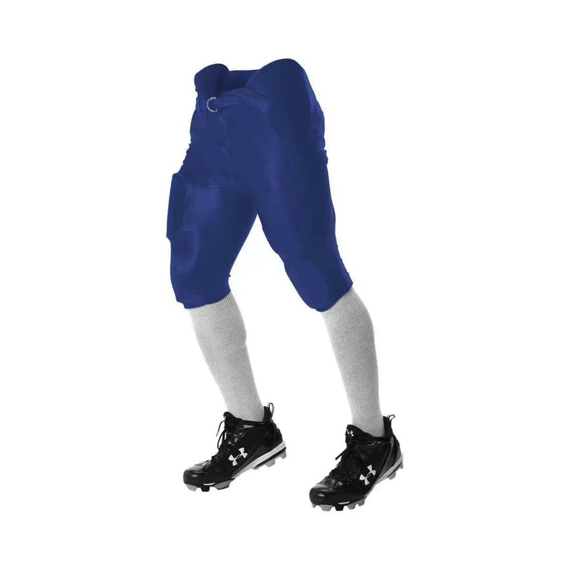 Alleson Athletic 681Y Youth Integrated Football Pant – Royal