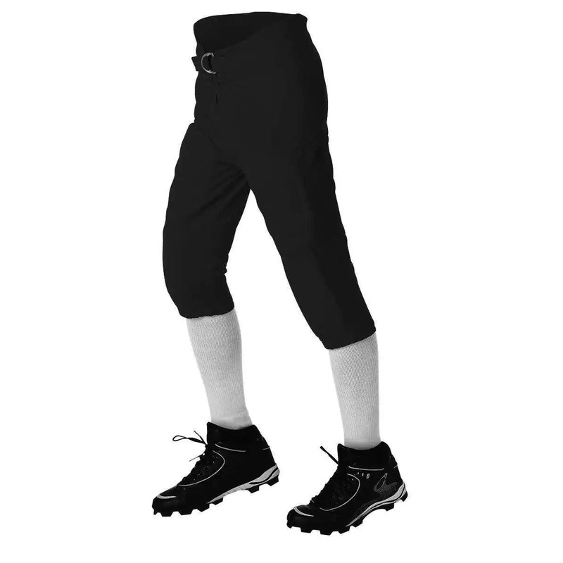 Alleson Athletic 687P Adult Solo Football Pant (Pads Not Included) – Black