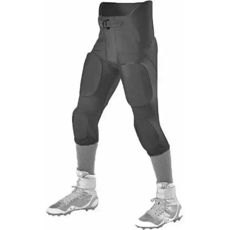 Alleson Athletic 689S Adult Intergrated Football Pant (Pads Not Included) – Black