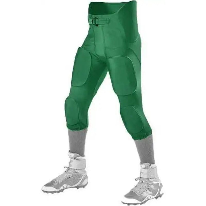 Alleson Athletic 689S Adult Intergrated Football Pant (Pads Not Included) – Forest