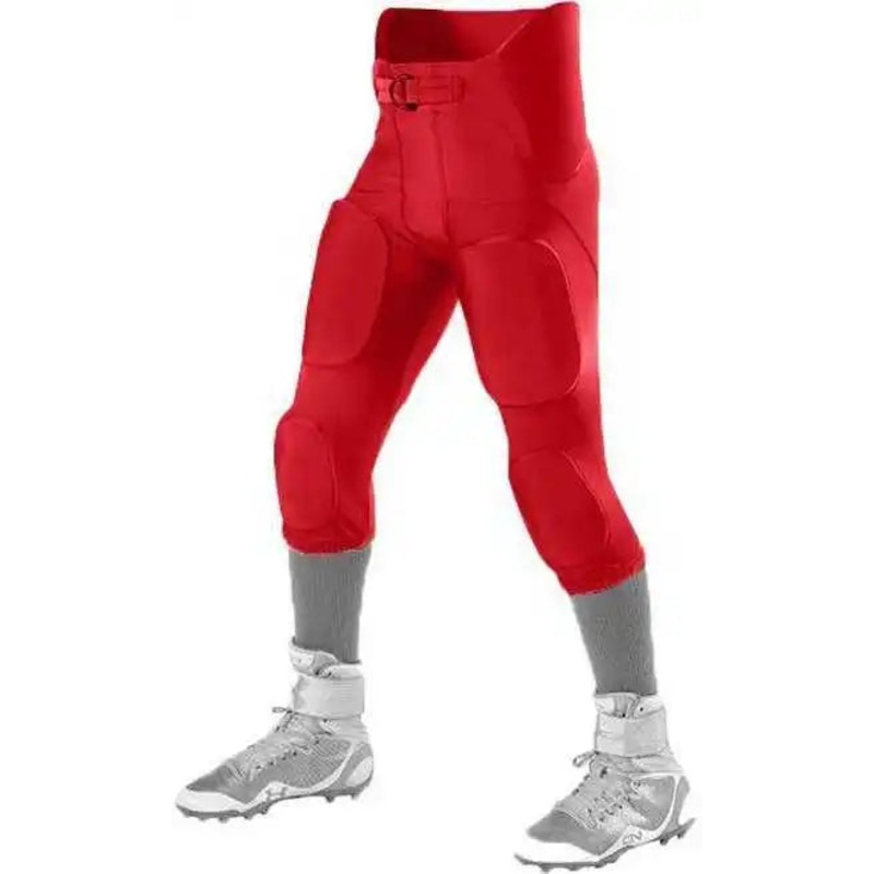 Alleson Athletic 689S Adult Intergrated Football Pant (Pads Not Included) – Scarlet