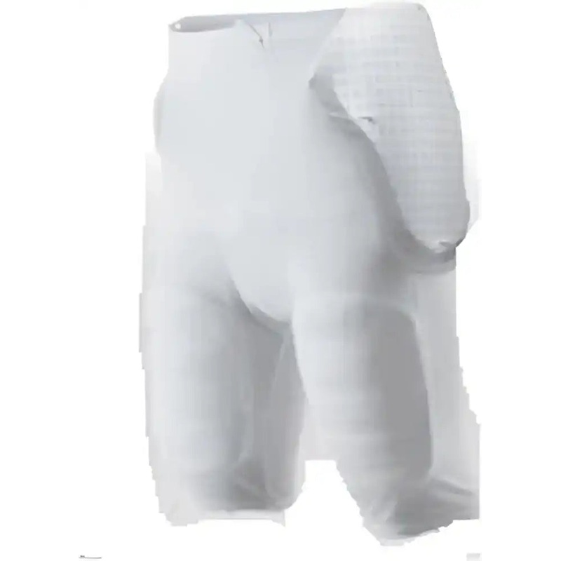 Alleson Athletic 695PG Adult Five Pad Football Girdle – White
