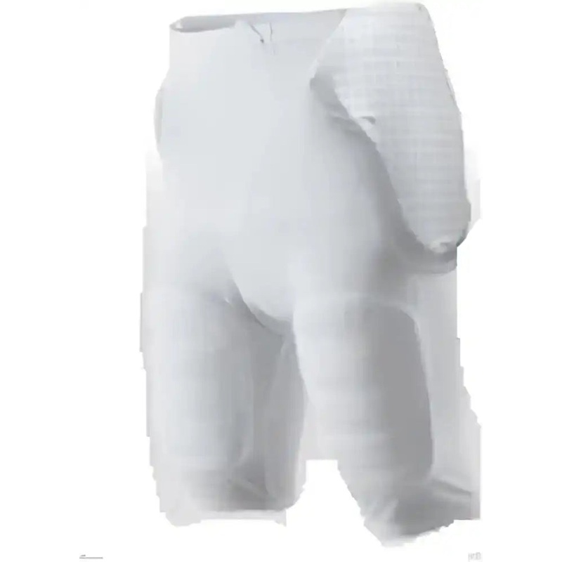Alleson Athletic 695PGY Youth Five Pad Football Girdle – White