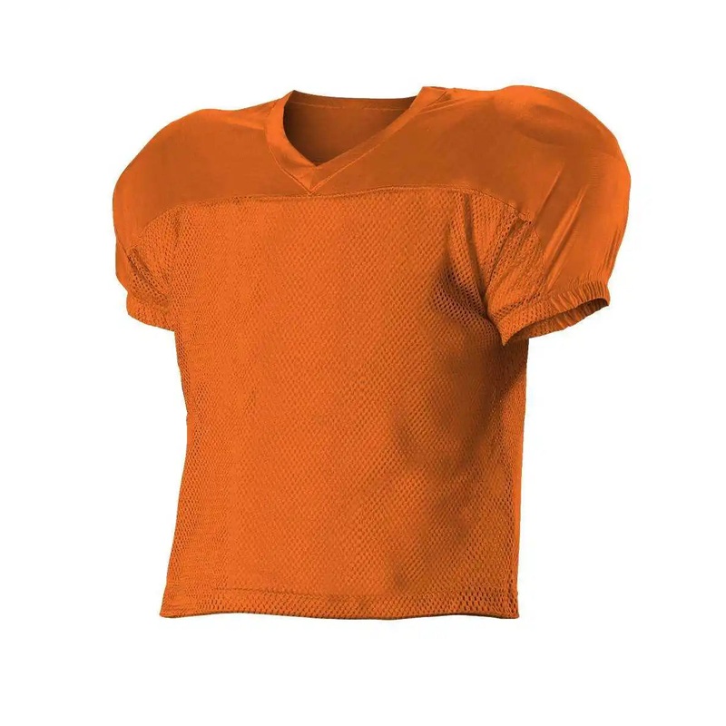 Alleson Athletic 712Y Youth Practice Football Jersey – Orange