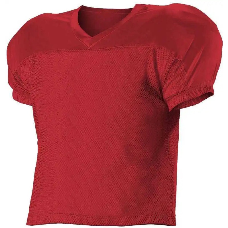 Alleson Athletic 712Y Youth Practice Football Jersey – Scarlet