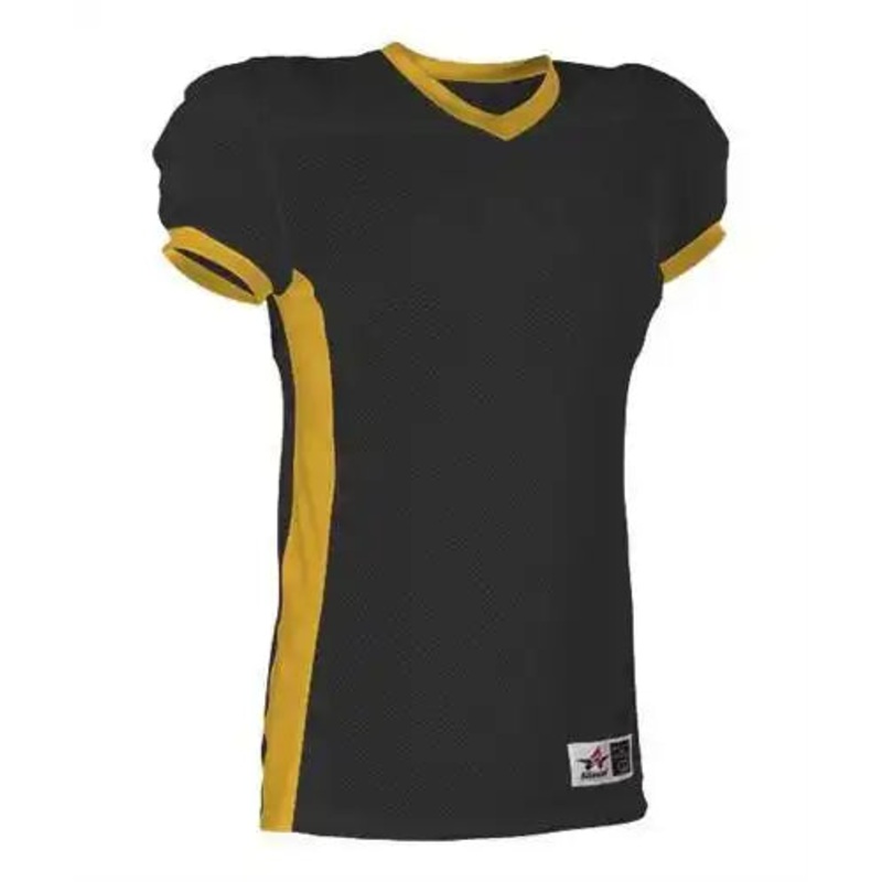 Alleson Athletic 750E Adult Football Jersey – Black Gold