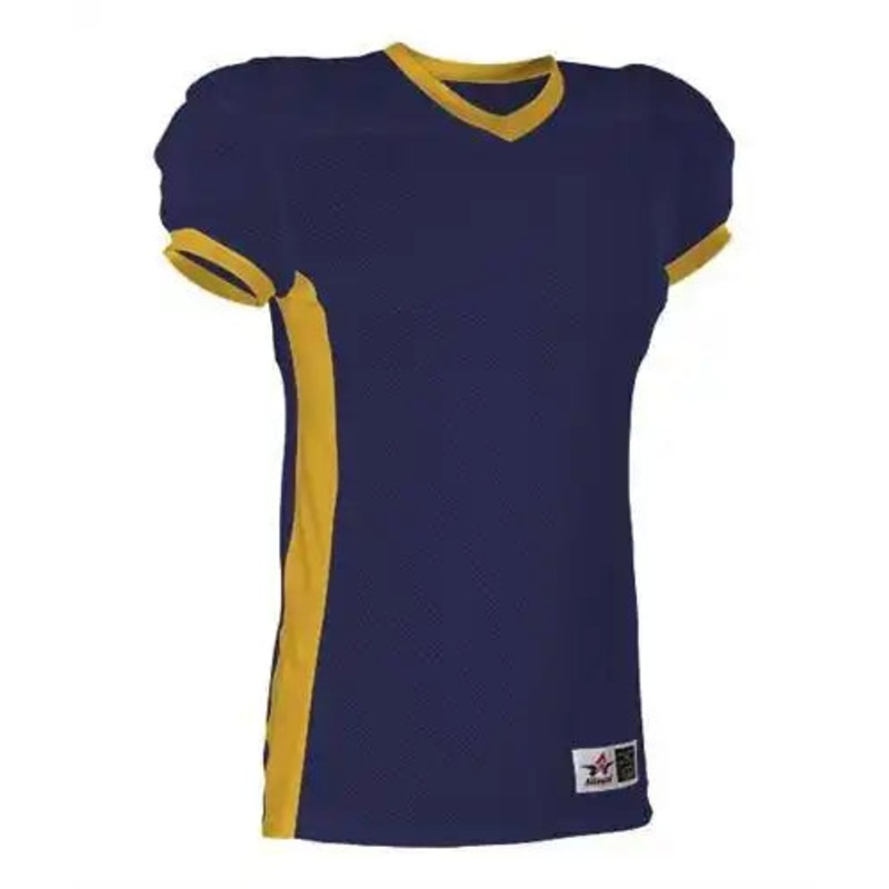 Alleson Athletic 750E Adult Football Jersey – Navy Gold