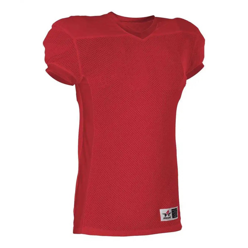 Alleson Athletic 750EY Youth Football Jersey – Scarlet