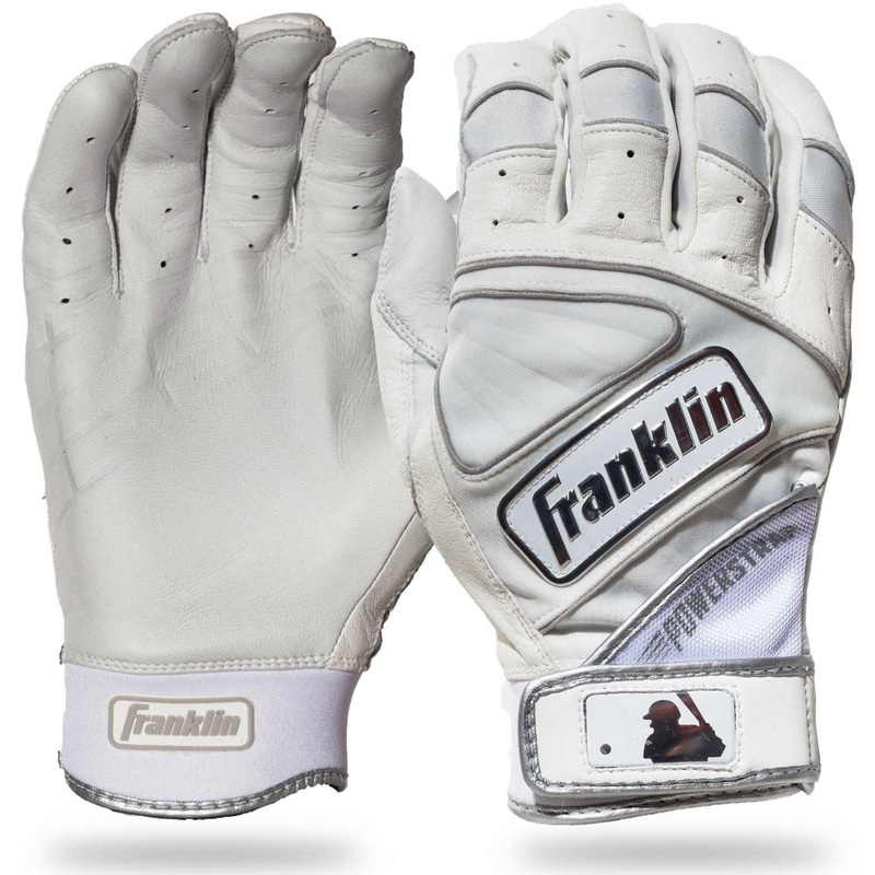 Franklin Powerstrap Chrome Batting Gloves – (20491F)