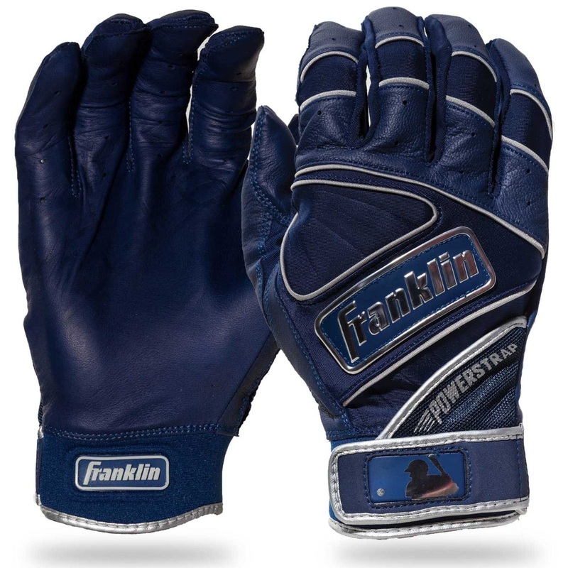 Franklin Powerstrap Chrome Batting Gloves – (20492F)