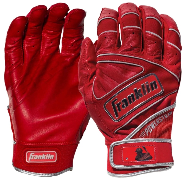 Franklin Powerstrap Chrome Batting Gloves – (20493F)