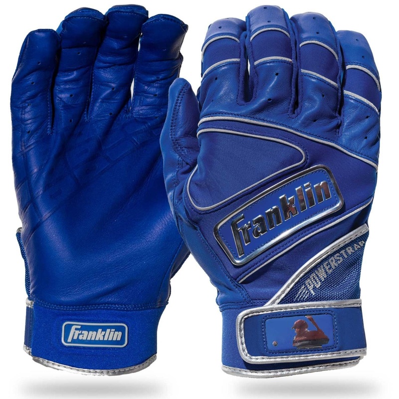 Franklin Powerstrap Chrome Batting Gloves – (20494F)