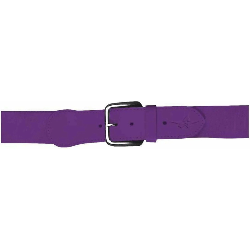 Alleson Athletic 3BBY Youth Baseball Belt 1.5 Width – Purple