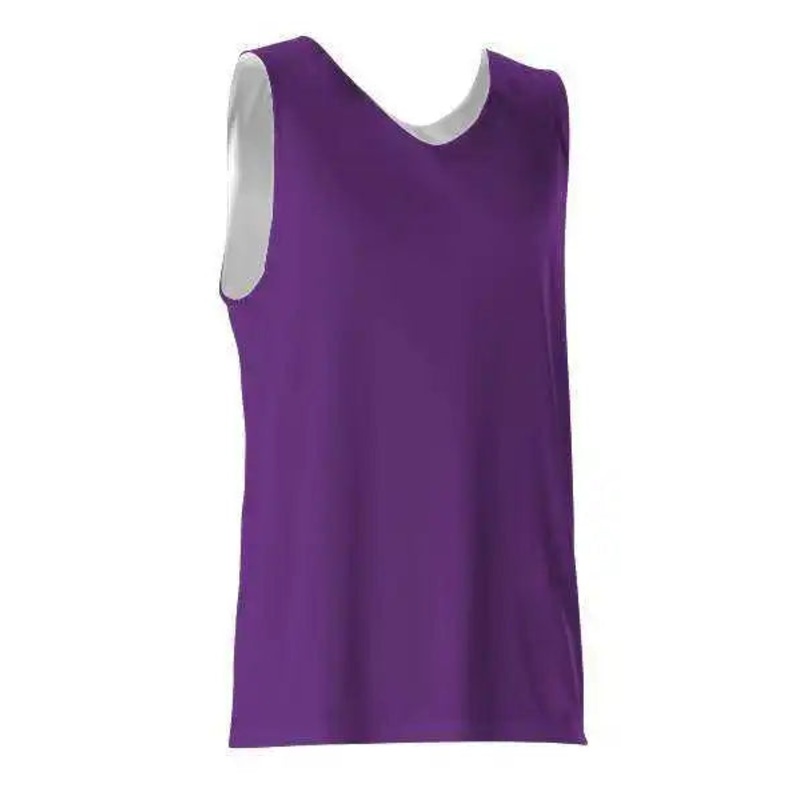 Alleson Athletic 506CR Men’s Reversible Tank – Purple White