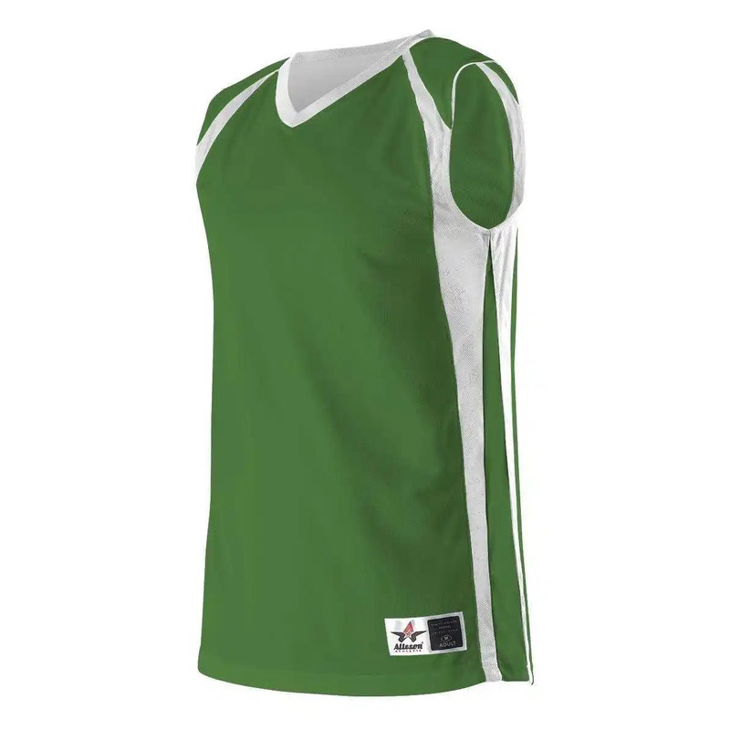 Alleson Athletic 54MMR Men’s Reversible Basketball Jersey – Kelly White